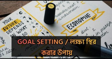 Goal Setting - Preronajibon