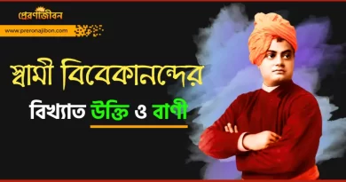 স্বামী বিবেকানন্দের উক্তি